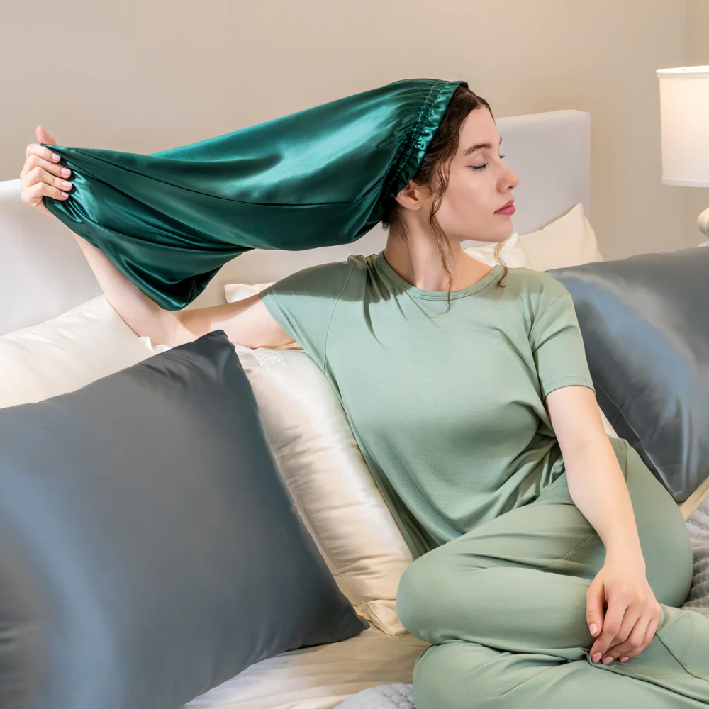 Blissy Cascade Bonnet - Emerald - Image 10