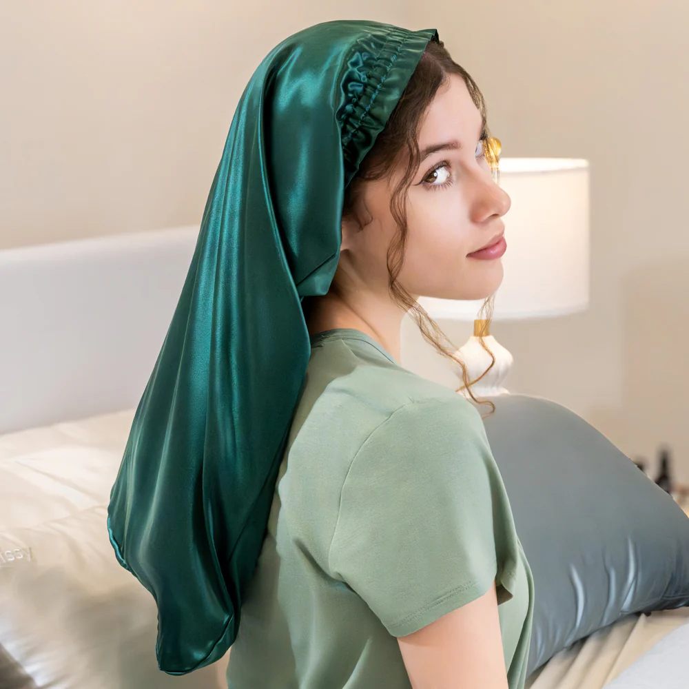 Blissy Cascade Bonnet - Emerald - Image 9