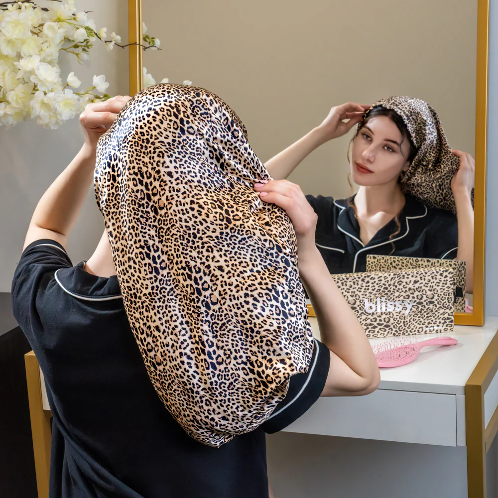 Blissy Cascade Bonnet - Leopard - Image 8