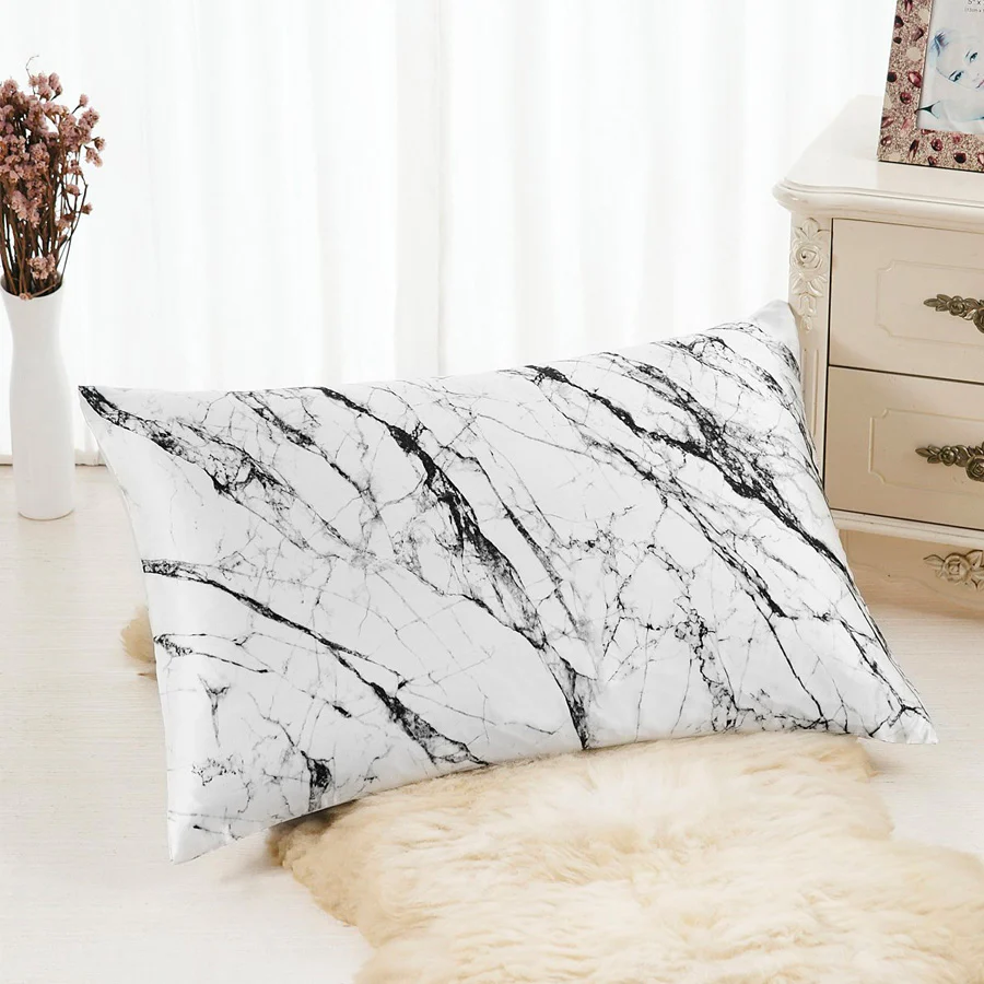 Pillowcase - Light Marble - Queen - Image 10